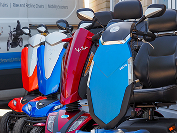 wide ranges of mobility scooter