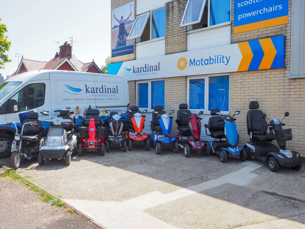 Mobility scooters, mobility chairs, and stairlifts in Birmingham