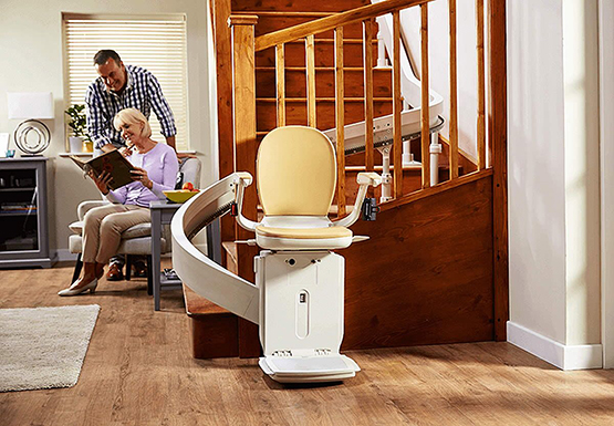 stairlifts installed in client house